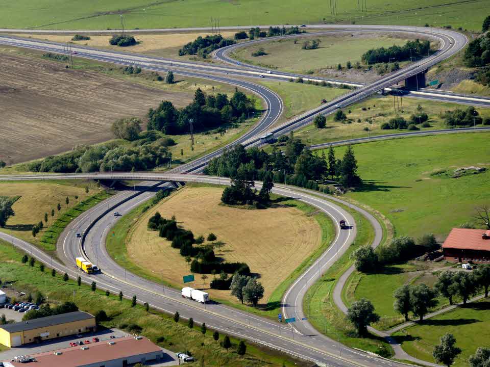 Fotograf: Göran Billeson
Bildbyrå: TT Flygbild, trafikplats E4:an utanför Norrköping.
