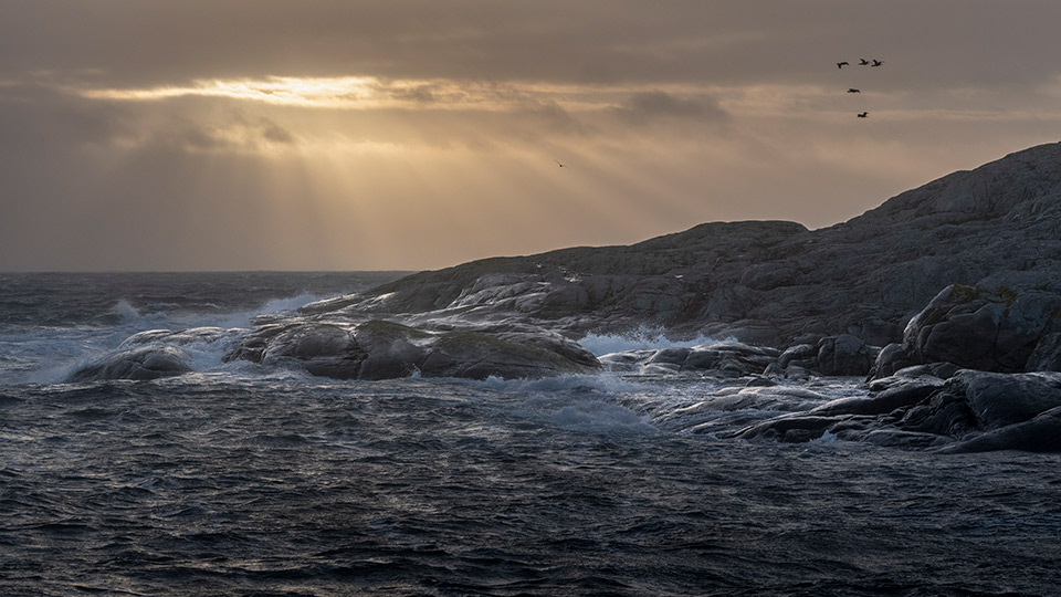 Fotograf: Andreas Lindahl Klippig kust vid havet