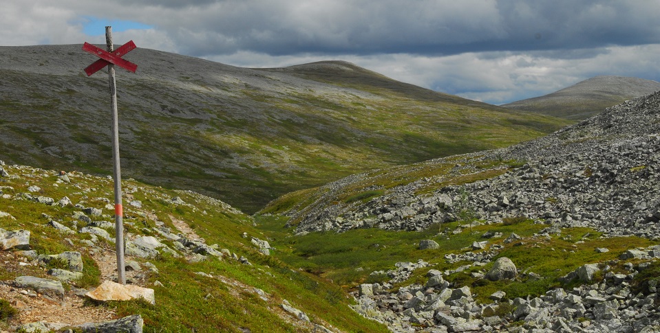 Fotograf: Länsstyrelsen Jämtlands län Fjället med ledkryss