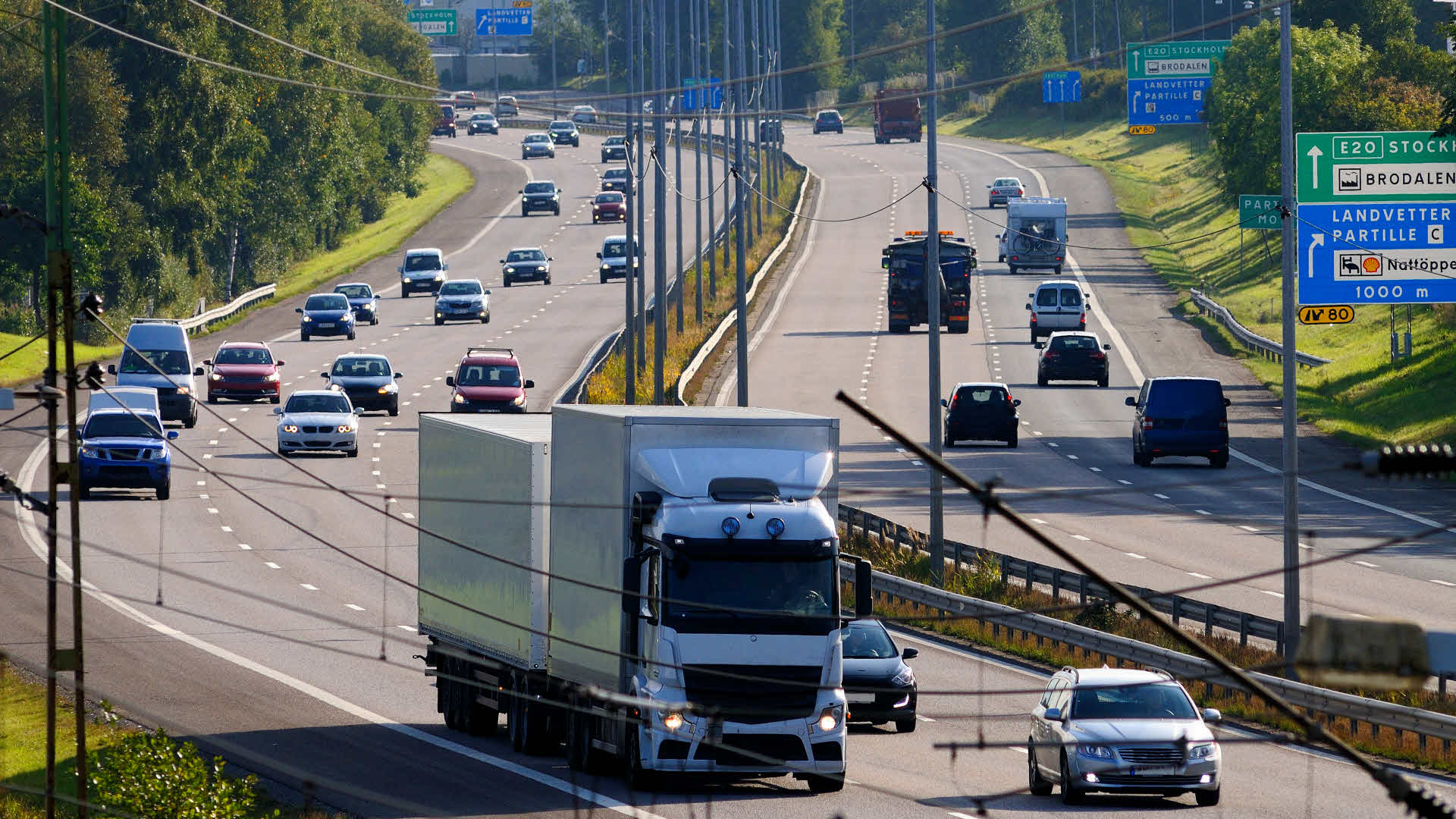 Fotograf: Göran Assner
Bildbyrå: Johnér Trafik på motorväg, Sverige